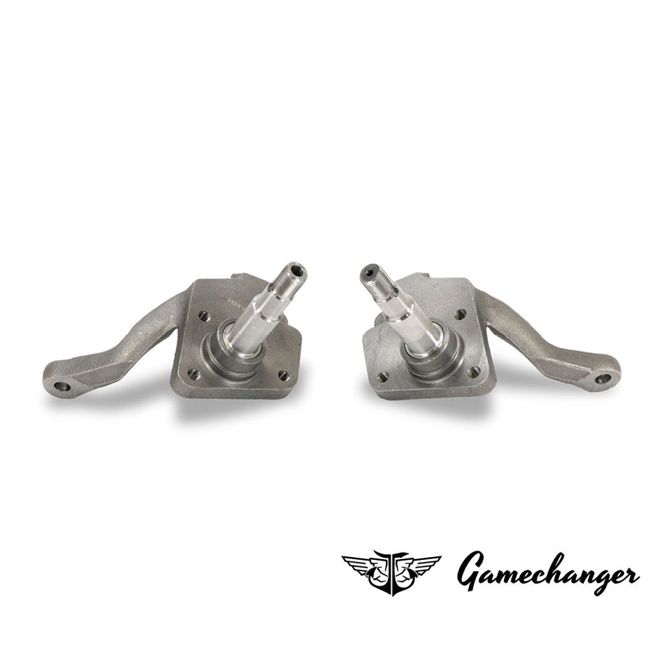 Gamechanger Tieferlegungsachsschenkel (Paar) -  VW Käfer - Bundbolzen - Trommelbremse