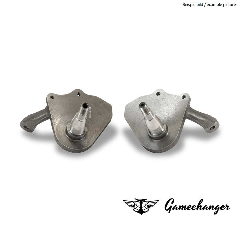 Gamechanger Tieferlegungsachsschenkel (Paar) -  VW Käfer - Kugelgelenkachse - Scheibenbremse