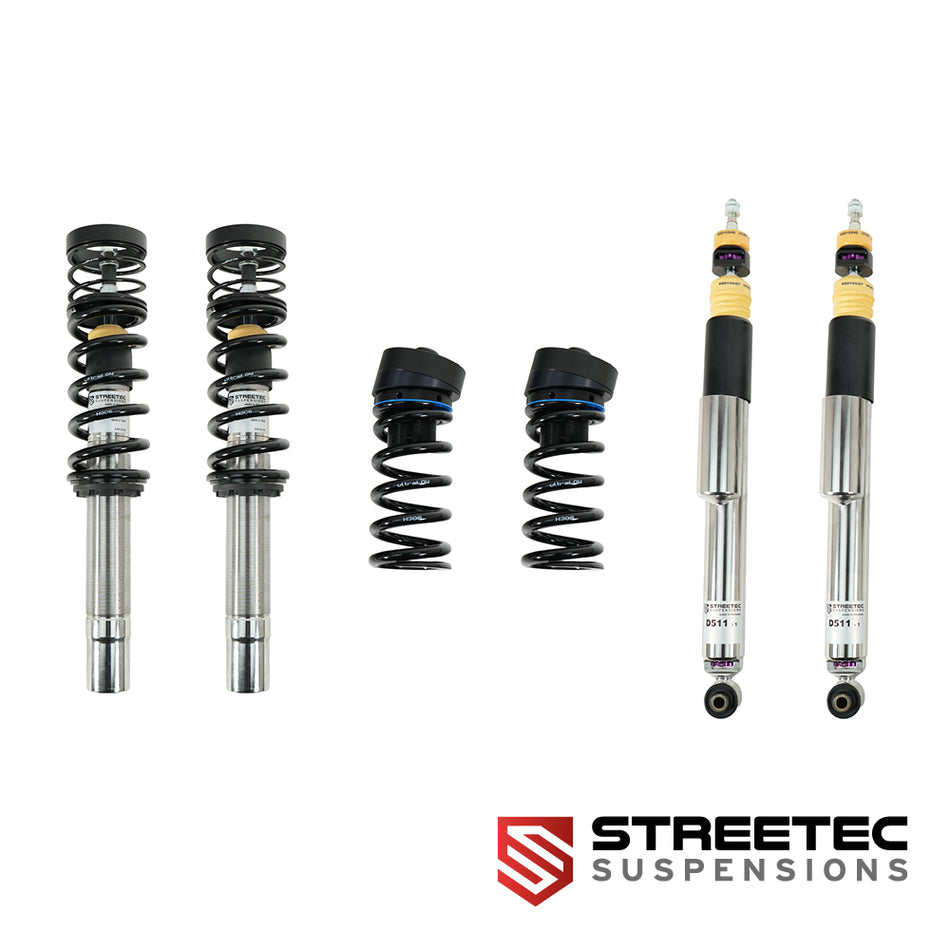 STREETEC ultraLOW Gewindefahrwerk V3 Edelstahl - 53mm