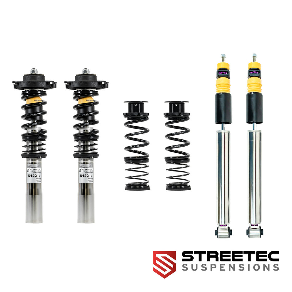 STREETEC ultraLOW Gewindefahrwerk V3 Edelstahl - 55mm