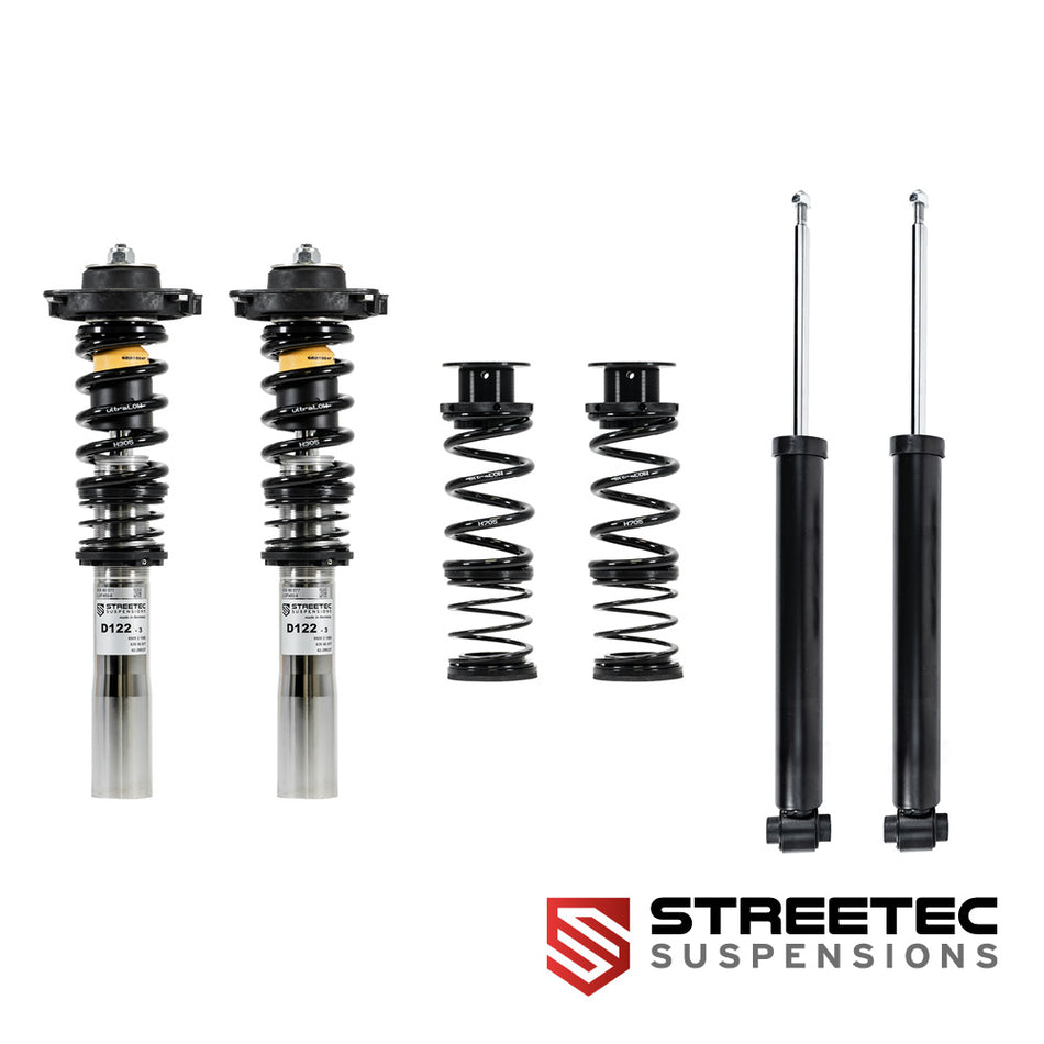 STREETEC ultraLOW Gewindefahrwerk V2 Edelstahl - 55mm Mehrlenker