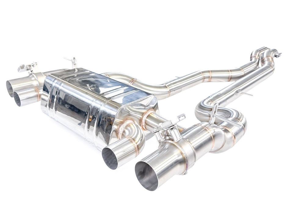 Hurricane 3,5" Straight Pipe Abgasanlage für BMW M3 F80 431PS