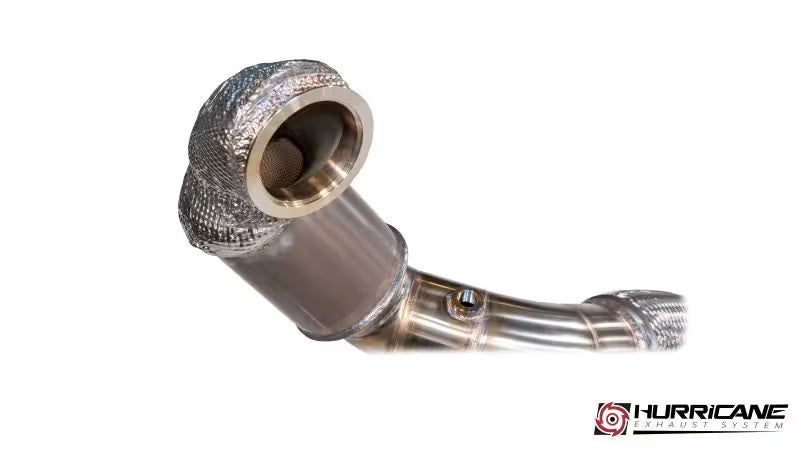 HJS Downpipe 3,5“ für Seat Leon Cupra ST 290 - 90 95 1115