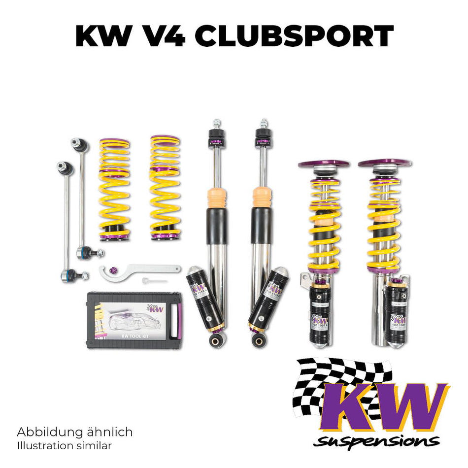 Gewindefahrwerk V4 Clubsport inkl. Stützlager (Sport|Clubsport|Racetrack) [39771207]
