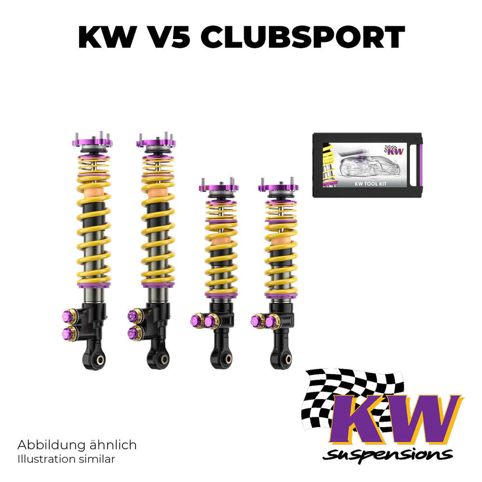Gewindefahrwerk V5 Clubsport inkl. Stützlager (inkl. Stilllegung f. elektr. Dämpfer) (Sport|Clubsport|Racetrack) [3090171096]