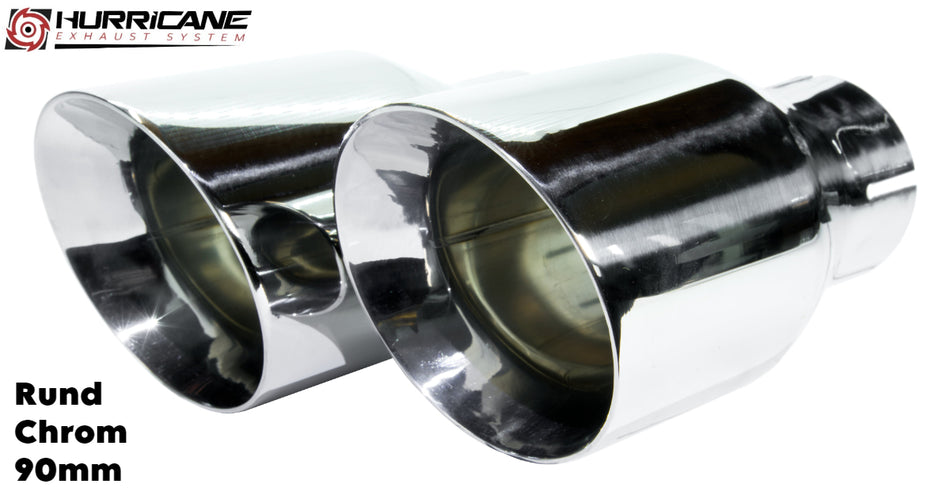 Rund Chrom (90mm)