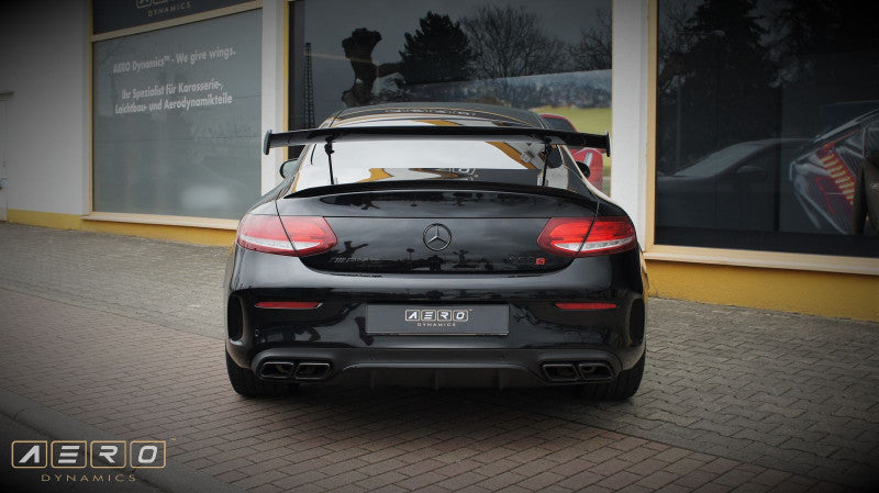 AERO Heckflügel GT-Flex Curved Carbon für Mercedes C43 / C63 AMG