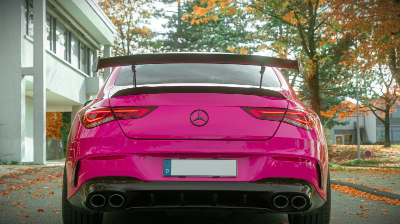 AERO Heckflügel GT-Flex Curved Carbon für Mercedes CLA 35 / 45 AMG