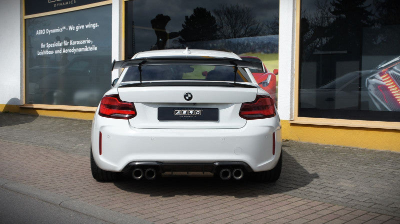 AERO Heckflügel GT-Flex Curved Carbon für BMW M2 / M2 Competition / M2 CS F87 Coupe