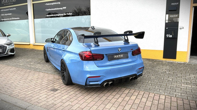 AERO Heckflügel GT-Track Schwanenhals für BMW M3 F80 Limousine