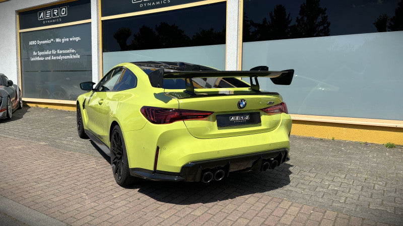 AERO Heckflügel GT-Track Schwanenhals für BMW M4 G82 Coupe