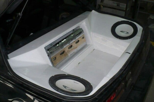 BASS BOX passend für Nissan 300ZX Z32 2+2 SITZER