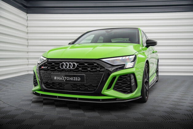 Carbon Bodykit Set Frontspoiler Seitenschweller Heckansatz passend für Audi RS3 8Y Limousine