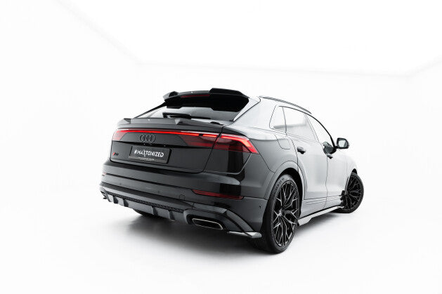 Carbon Diffusor Flaps passend für Audi Q8 S-Line Mk1 FL