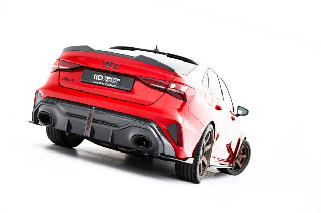 Carbon Diffusor Flaps passend für Audi RS3 Limousine 8Y FL