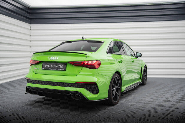 Carbon Diffusor Flaps passend für Audi RS3 Limousine 8Y