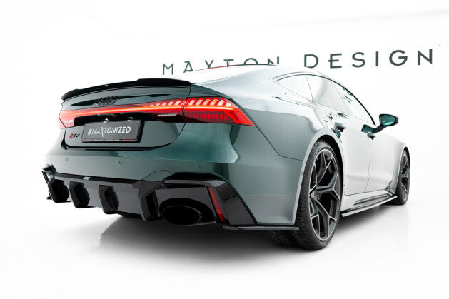Carbon Diffusor Flaps passend für Audi RS7 C8