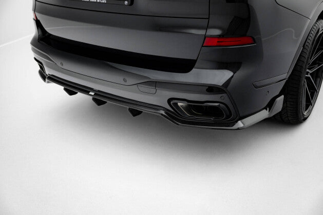Carbon Heckansatz Diffusor passend für BMW X7 M-Paket G07 FL (ohne AHK)