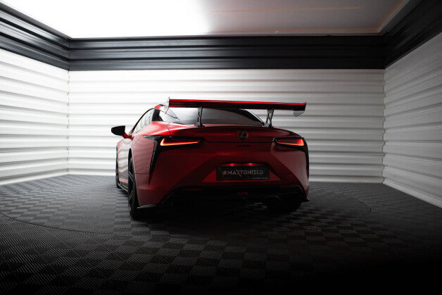Carbon Heckspoiler Heckflügel + LED passend für Lexus LC