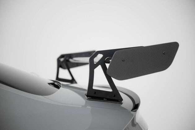 Carbon Heckspoiler Heckflügel mit Schwan Halterung passend für Audi A5 / A5 S-Line / S5 / RS5 Coupe F5 / F5 FL