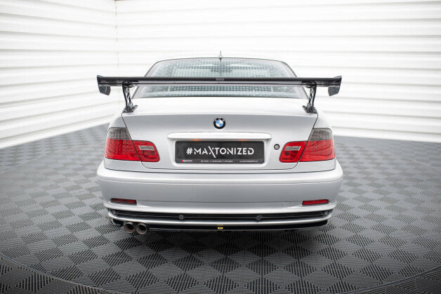 Carbon Heckspoiler Heckflügel Standfuß Außen passend für BMW 3er Coupe E46