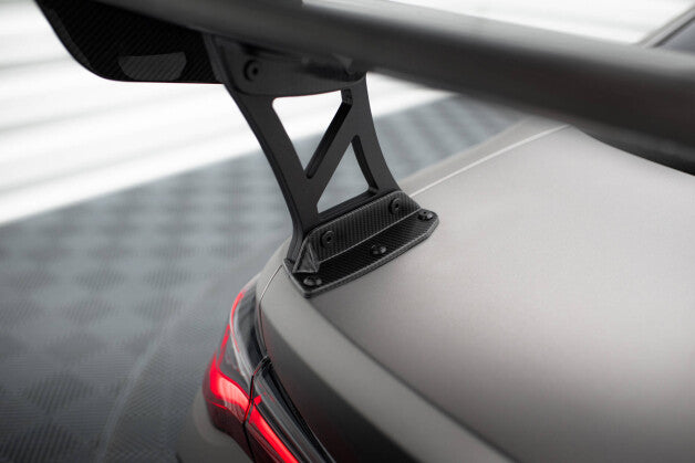 Carbon Heckspoiler Heckflügel Standfuß Außen passend für BMW M4 G82 / G82 FL / M440i / 4 M-Paket G22 / G22 FL