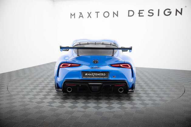 Carbon Heckspoiler Heckflügel Standfuß Außen passend für Toyota Supra Mk5