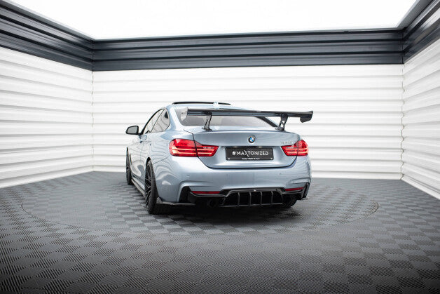 Carbon Heckspoiler Heckflügel Standfuß Innen passend für BMW 4er F32 / 4 F32 M-Paket Coupe