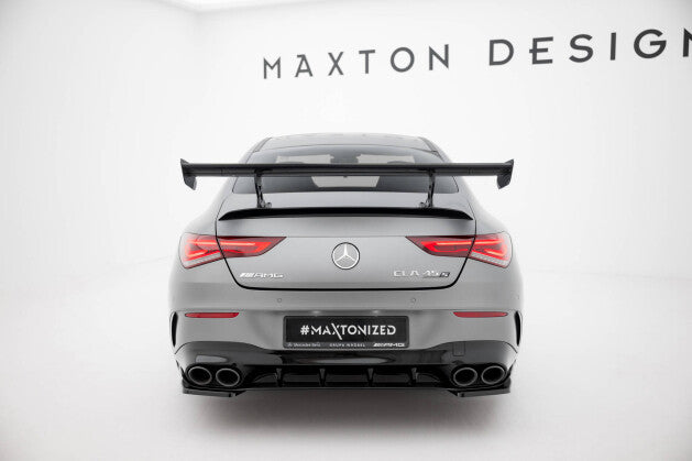 Carbon Heckspoiler Heckflügel Standfuß Innen passend für Mercedes CLA Coupe C118 / C118 FL