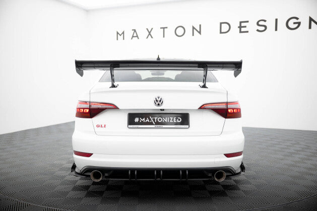 Carbon Heckspoiler Heckflügel Standfuß Innen passend für VW Jetta GLI Mk7