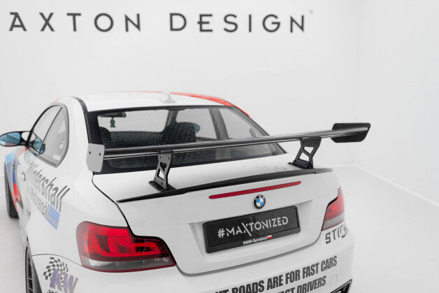 Carbon Heckspoiler Heckflügel Standfuß Innen V.2 passend für BMW 1er M E82