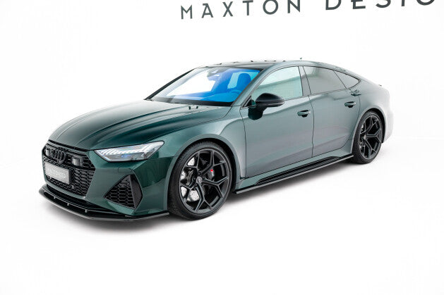 Carbon Seitenschweller Ansatz (Paar) passend für Audi RS7 C8