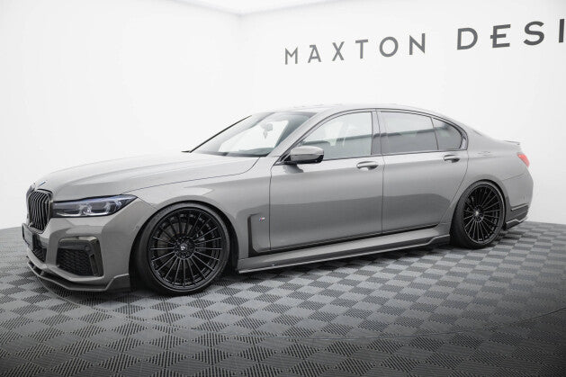 Carbon Seitenschweller Ansatz (Paar) passend für BMW 7 M-Paket G11 FL