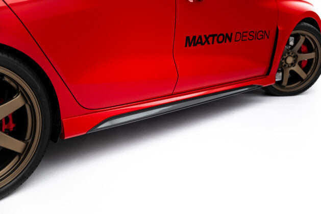 Carbon Seitenschweller Ansatz (Paar) V.2 passend für Audi RS3 Limousine 8Y FL