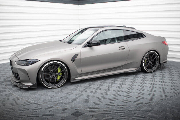 Carbon Seitenschweller Flaps passend für BMW M4 G82 / G82 FL