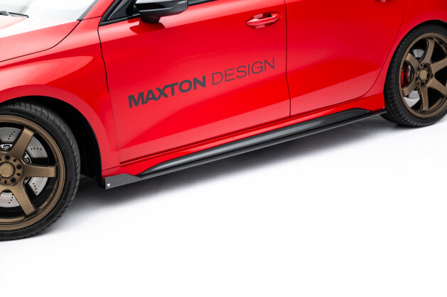Carbon Set Seitenschweller Ansatz (Paar)passend für Audi RS3 Limousine 8Y FL