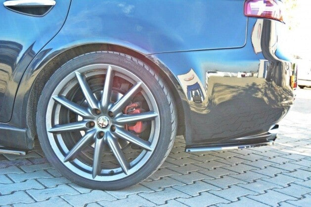 Diffusor Flaps passend für Alfa Romeo 159 schwarz Hochglanz