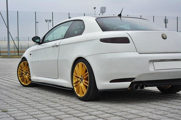 Diffusor Flaps passend für Alfa Romeo GT schwarz matt