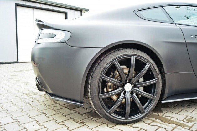 Diffusor Flaps passend für Aston Martin V8 VANTAGE schwarz Hochglanz