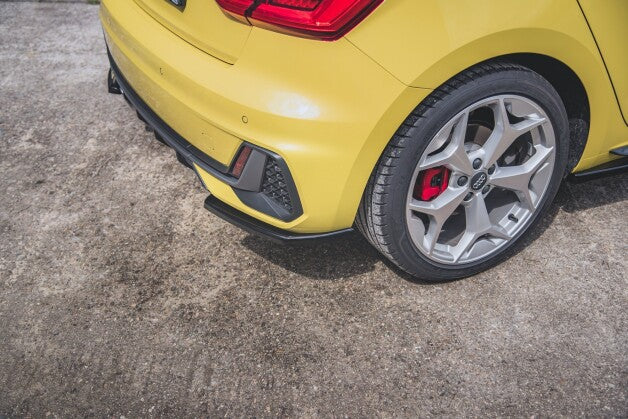 Diffusor Flaps passend für Audi A1 S-Line GB schwarz Hochglanz
