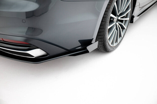 Diffusor Flaps passend für Audi A5 F5 FL schwarz Hochglanz