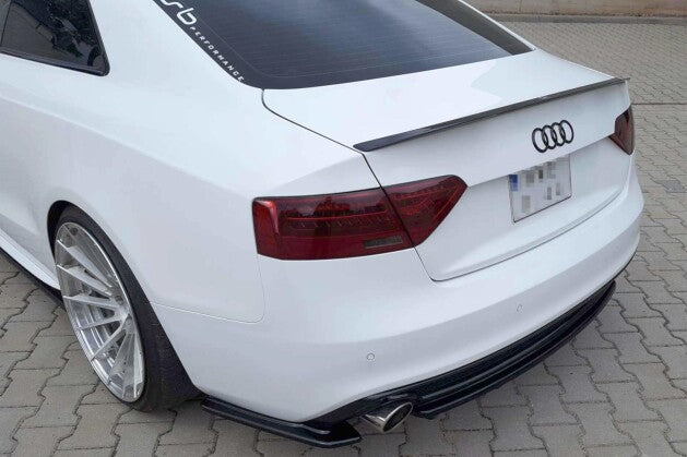Diffusor Flaps passend für Audi A5 S-Line 8T FL FL schwarz Hochglanz