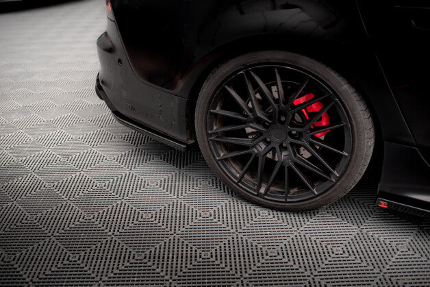 Diffusor Flaps passend für Audi A7 S-Line / S7 C7 schwarz Hochglanz