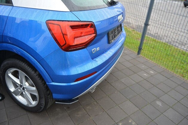 Diffusor Flaps passend für Audi Q2 Mk.1 schwarz Hochglanz
