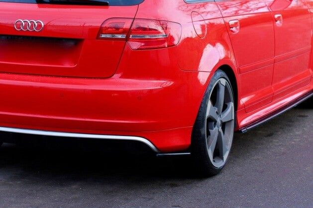Diffusor Flaps passend für Audi RS3 8P schwarz Hochglanz