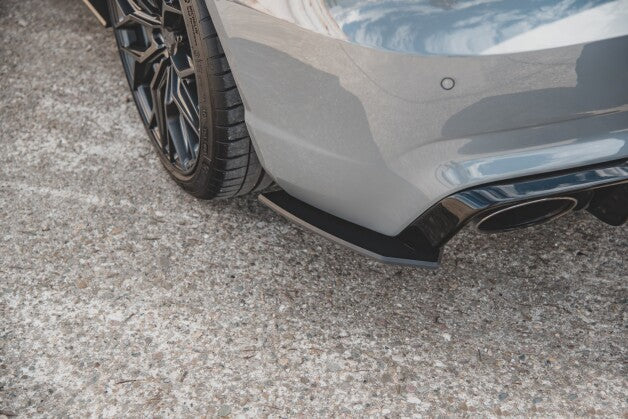 Diffusor Flaps passend für Audi RS3 8V Sportback roter Kern