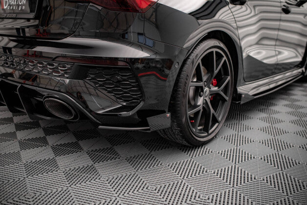 Diffusor Flaps passend für Audi RS3 Sportback 8Y schwarz Hochglanz (4251937887073)