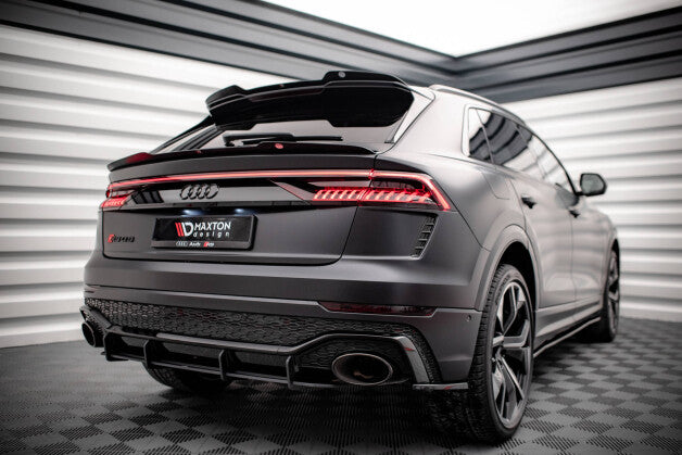Diffusor Flaps passend für Audi RSQ8 Mk1 schwarz Hochglanz