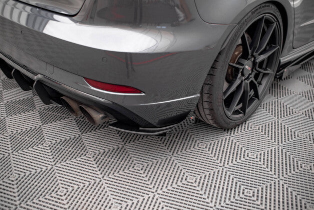 Diffusor Flaps passend für Audi S3 Sportback 8V FL schwarz Hochglanz (4255647802906)