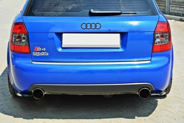 Diffusor Flaps passend für Audi S4 B6 Avant schwarz Hochglanz